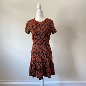 Orange Gold Opening Ceremony Dress